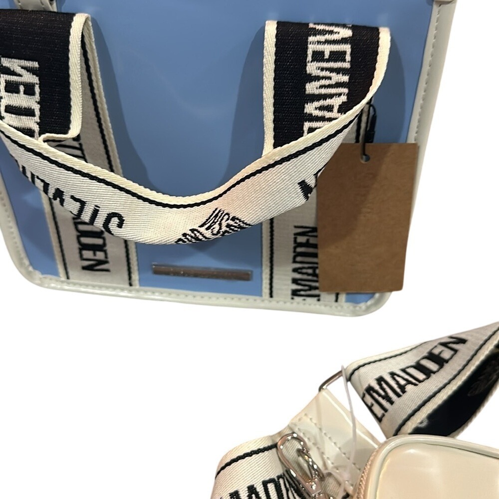 Steve Madden blue purse with strap - Picture 3 of 3